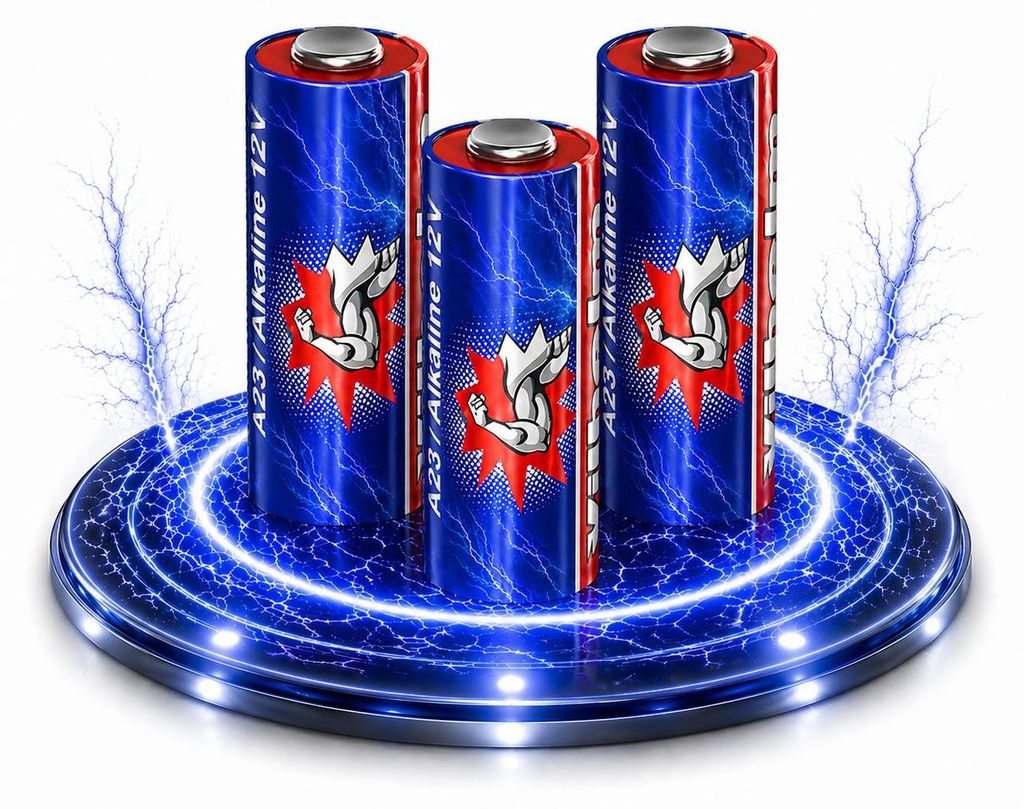 3 x Wilhelm A23 12V Wilhelm Alkaline Batterien MN21 V23GA 23A L1028 12 Volt 55 mAh