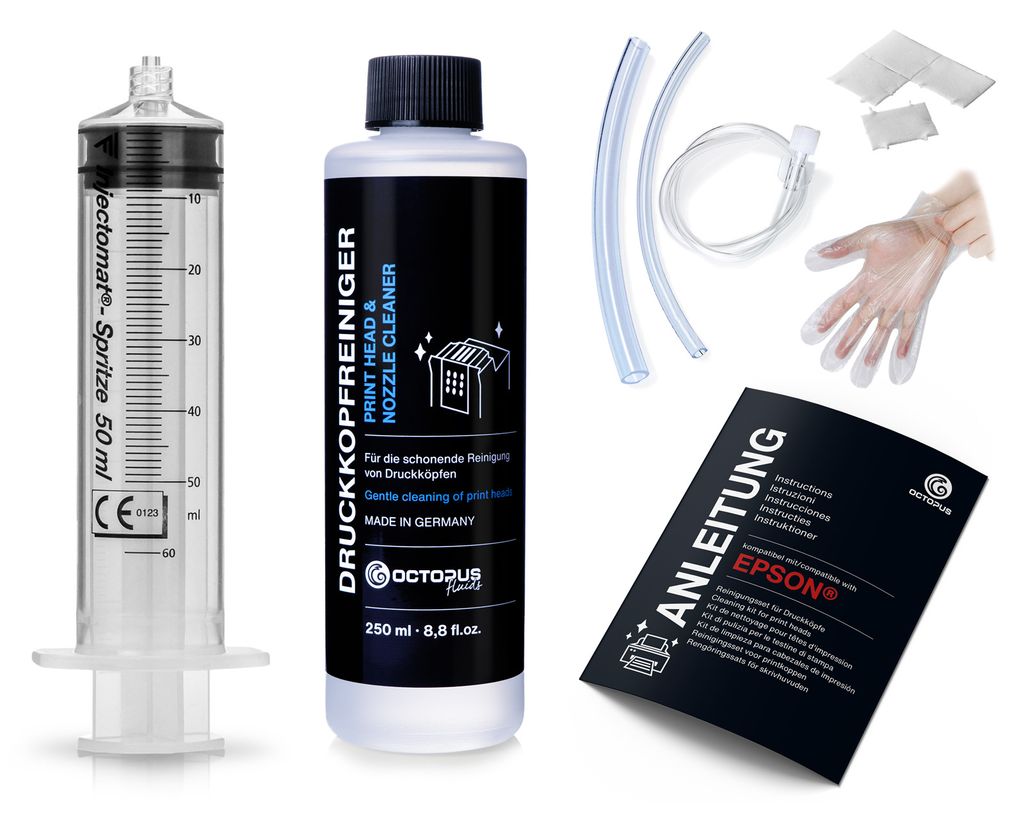 Düsenreiniger 250ml für Epson Druckköpfe mit Produktbild 