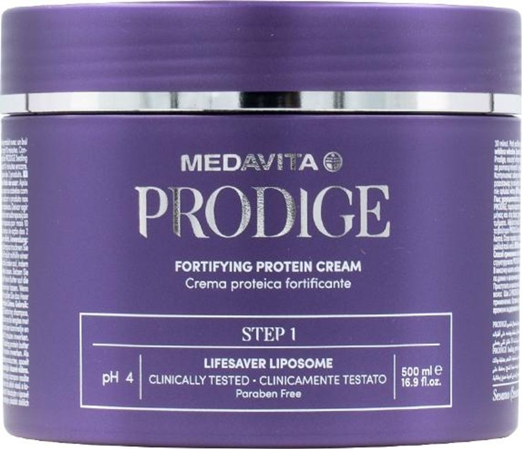 Medavita Prodige Fortifying Protein Cream Step1, 500ml - stärkende Proteincreme