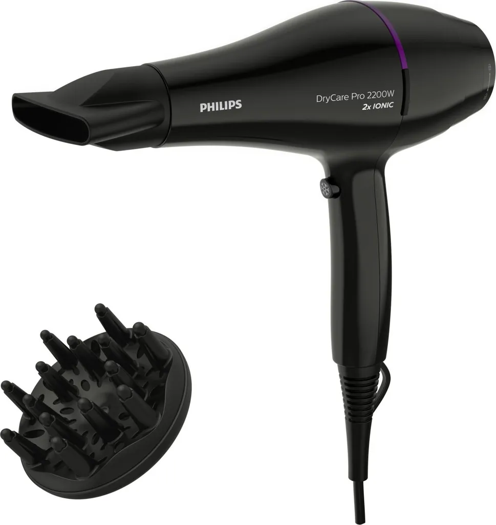 Sèche-cheveux Philips BHD274/00 fini les frisottis séchage rapide 2200W