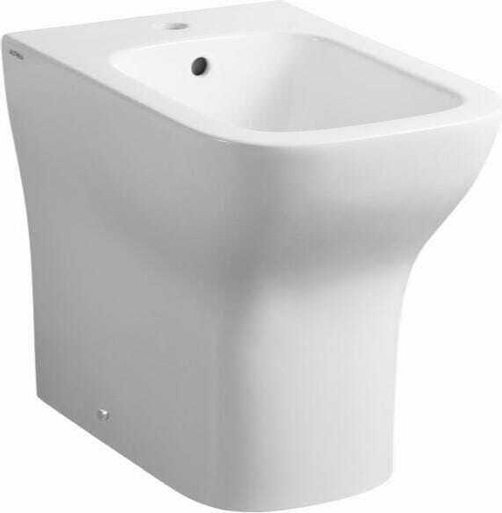 Stand-Bidet aus weiß glänzender Keramik | Swing