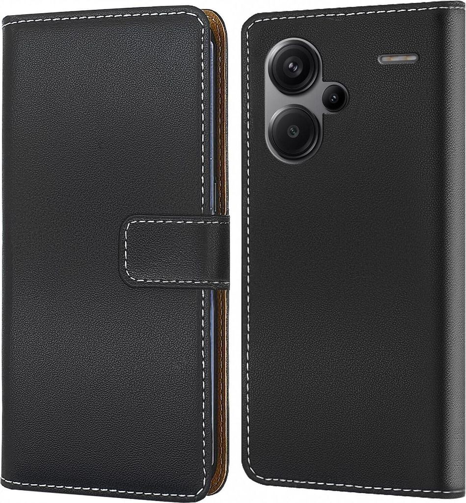 Handy Tasche für Xiaomi Redmi Note 13 Pro+ 5G Handy Schutz Hülle Bookstyle Etui Klapphülle Wallet Flip Cover Case
