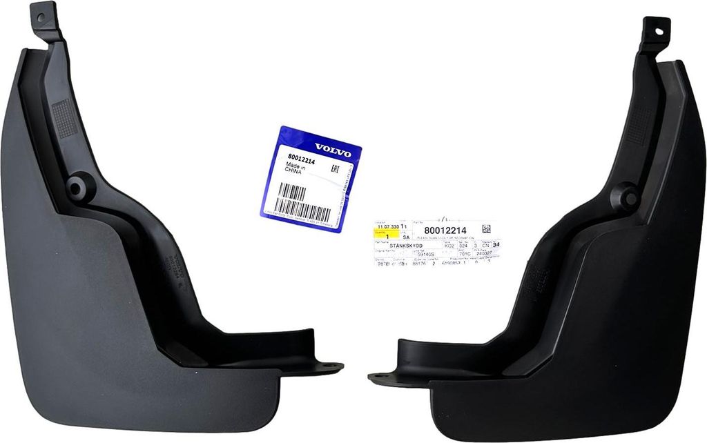 VOLVO EX30 hinterer Spritzschutzsatz OE