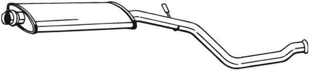 Bosal Mittelschalldämpfer 281-609