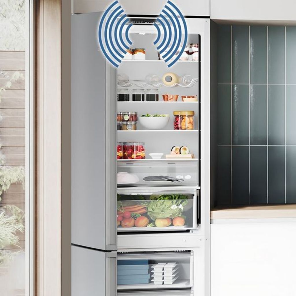 Bosch KIL42VFE0 Frigorifero Da Incasso Con Congelatore Serie 4: 187L, Classe E, FreshSense, SuperCooling, LED - 122,5x56x54,8 Cm