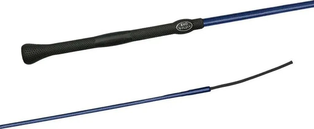 Frustino Dressage Fleck 120 cm Evo-grip Blu - Controllo e Ergonomia