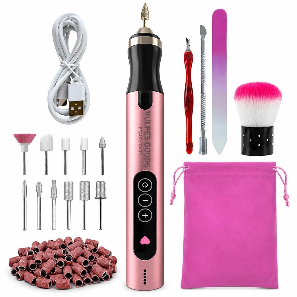 Vulpes Goods Elektrische Nagelfräser, Maniküre und Pediküre Produktbild  KI-generiertes Bild