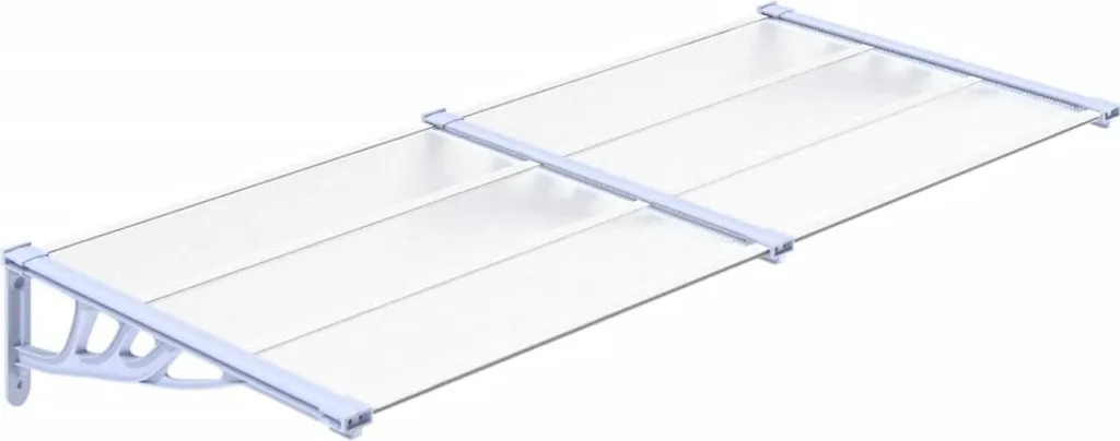Proteggi i Tuoi Ospiti con la Pensilina vidaXL 199x90 cm Grigia