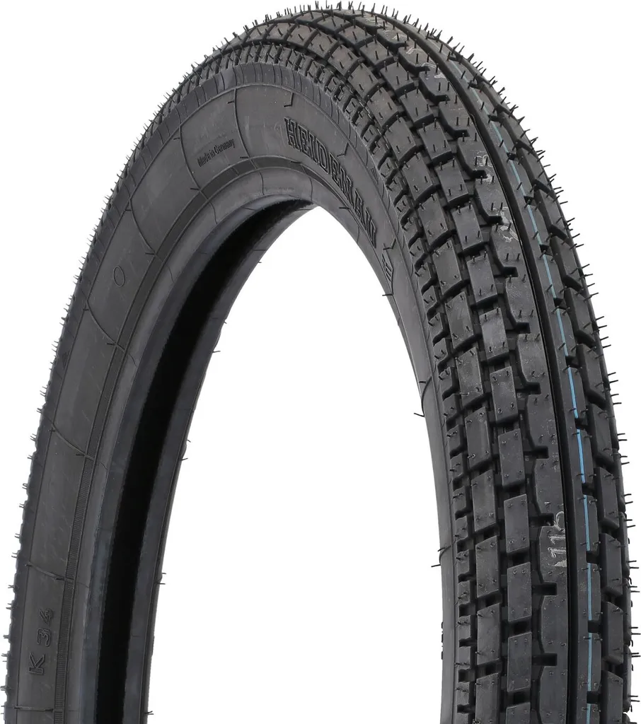Pneu Heidenau K34 3.00-19 M/C 49S TT pour Moto Classique et Vintage