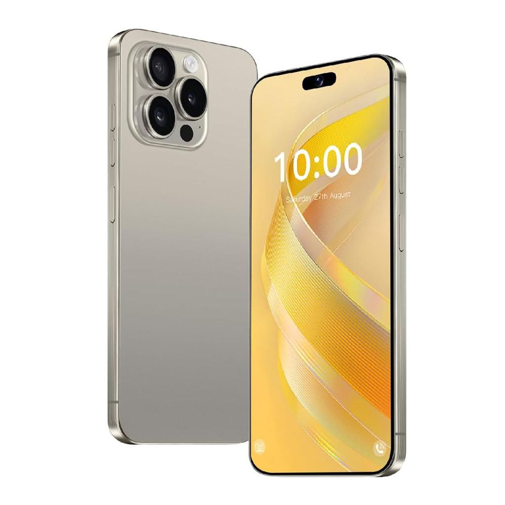 Android-Handy, Unterstützung 4G LTE-FDD TDD, 6,8-Zoll-Display, 3GB RAM + 32GB ROM/TF 128GB, 2MP + 16MP Dual-Kamera, Dual-SIM-Karte, Grau