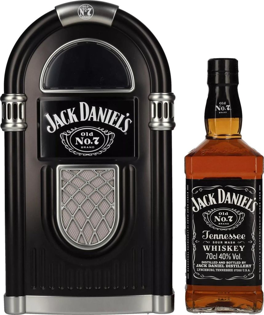 Jack Daniel's Tennessee Whiskey JUKEBOX Design 40% Vol. Image du produit 