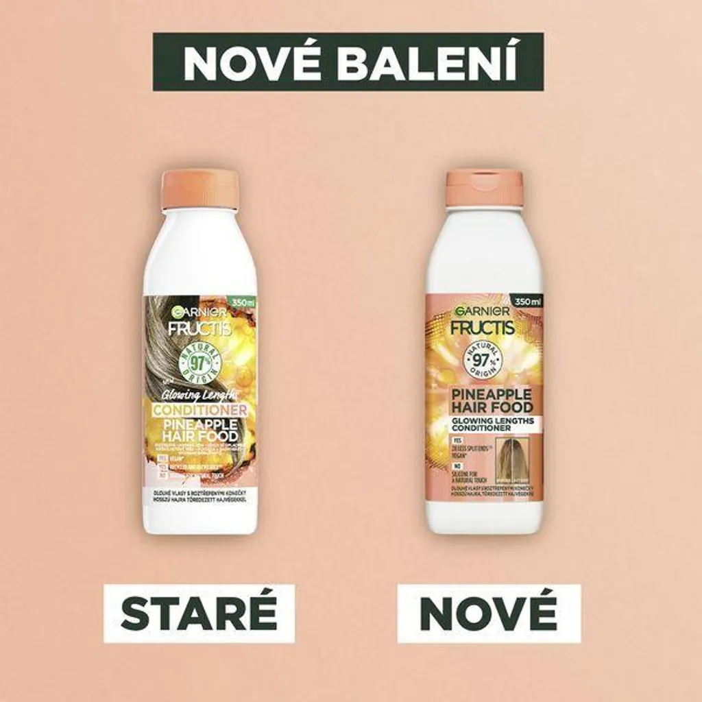 Réparer les Cheveux Ternes avec le Soin Garnier Hair Food Ananas 350ml
