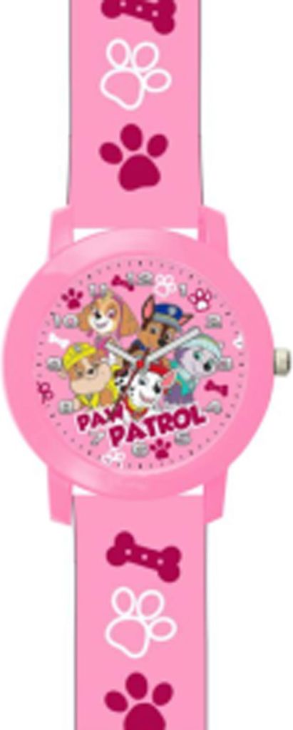 PAW Patrol Kinderarmbanduhr mit Silikonarmband Produktbild 