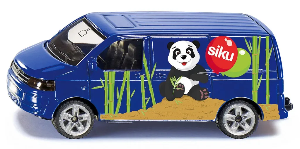 Voiture Jouet VW Transporter Jaune Siku 1338 - Camionnette Miniature