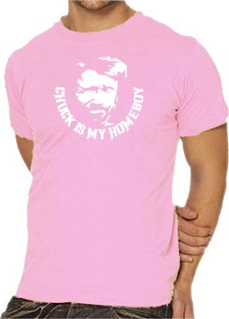 Touchlines Herren T-Shirt Chuck Norris , pink, S Produktbild 
