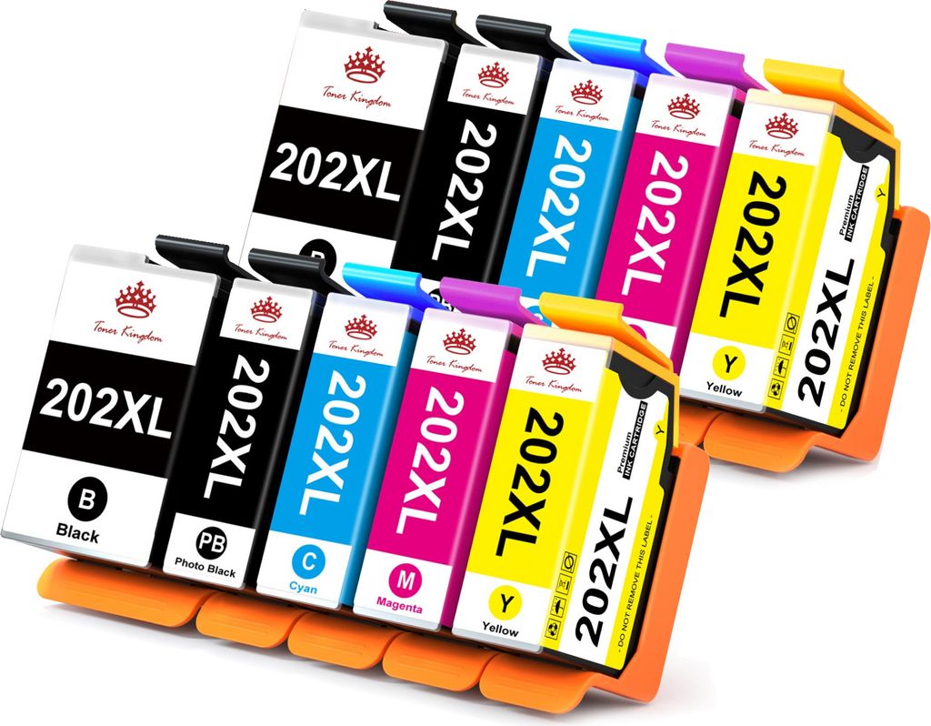 10er 202XL Kompatible Druckerpatronen Ersatz für Epson Produktbild 