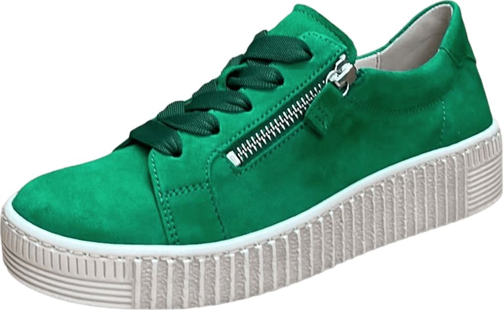 Gabor Plateau Schnürschuhe Damen 31373535333934 Grün 39 EU