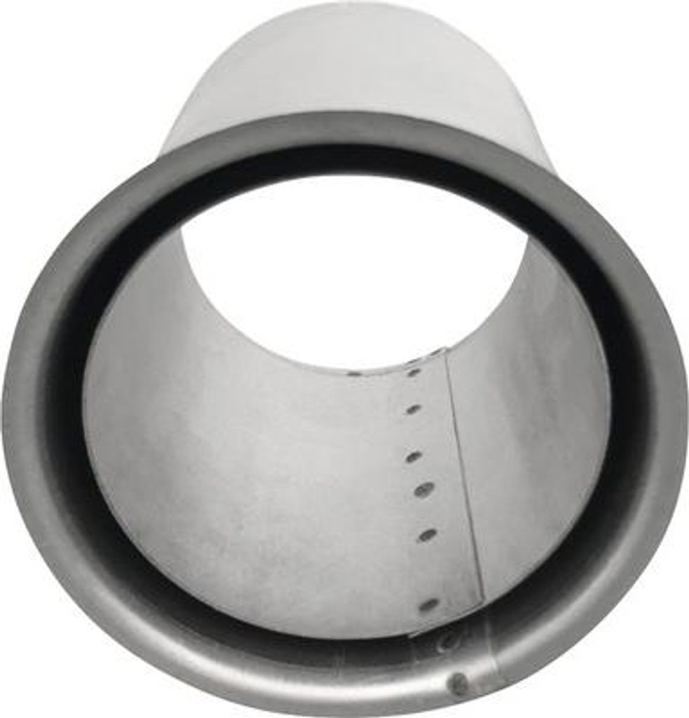 Pellet-Ofenrohr-Doppelwandfutter Bertrams Ø 100 mm blank Produktbild 