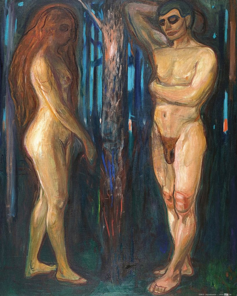 Edvard Munch Kunstdruck Bild - Metabolismus, 1898-1899 (50 x 40 cm)