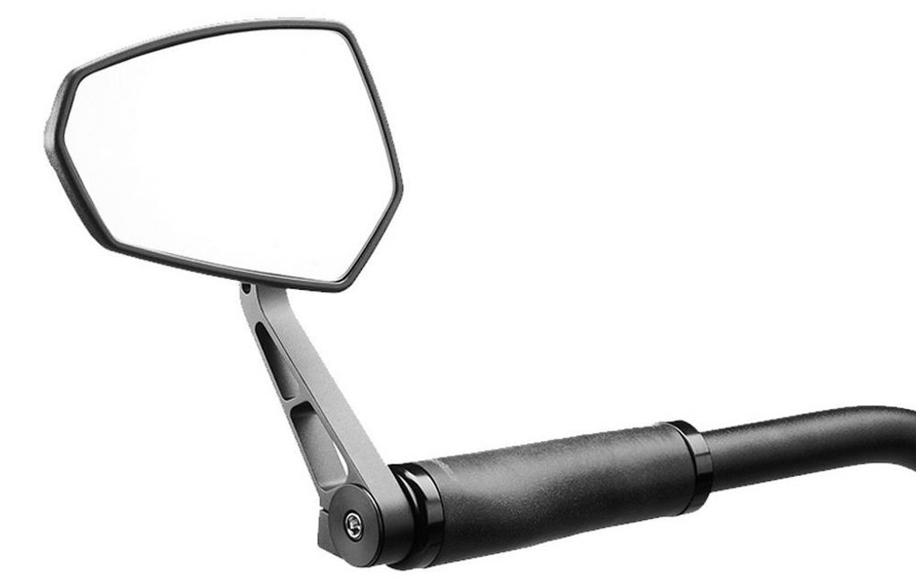 ergotec M-77 Fahrradspiegel kurz für E-Bikes bis 45 km/h. Produktbild 