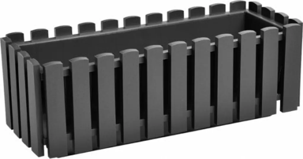 Coffre de rangement FENCY anthracite 75cm - Fini le désordre au jardin