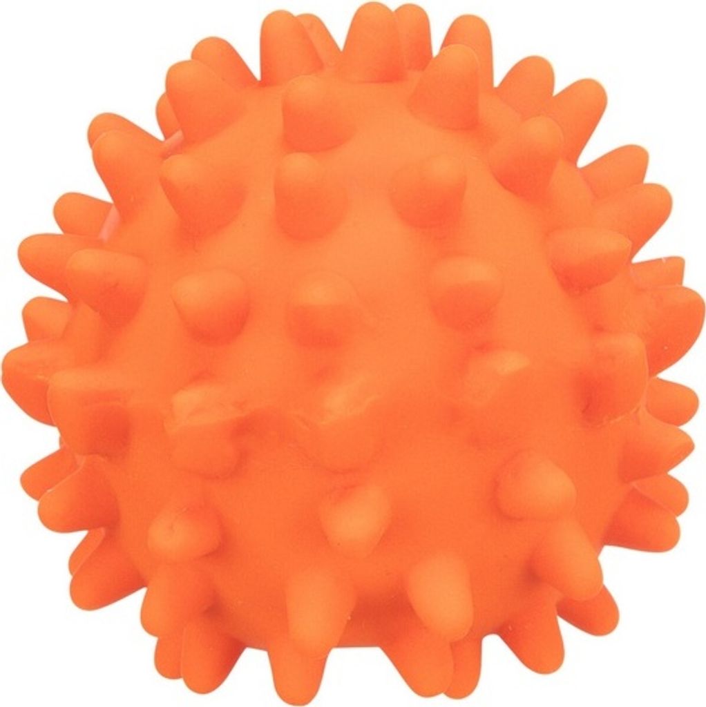TRIXIE Hedgehog Ball for Dogs, Pies, Kula, Lateks, 6 cm Zdjęcie produktu 