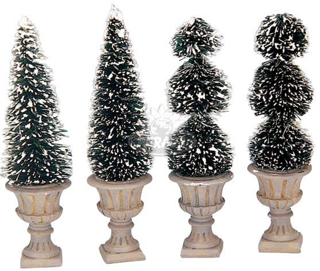 Kerstfiguur Cone-shaped & sculpted topiaries LEMAX Productafbeelding 