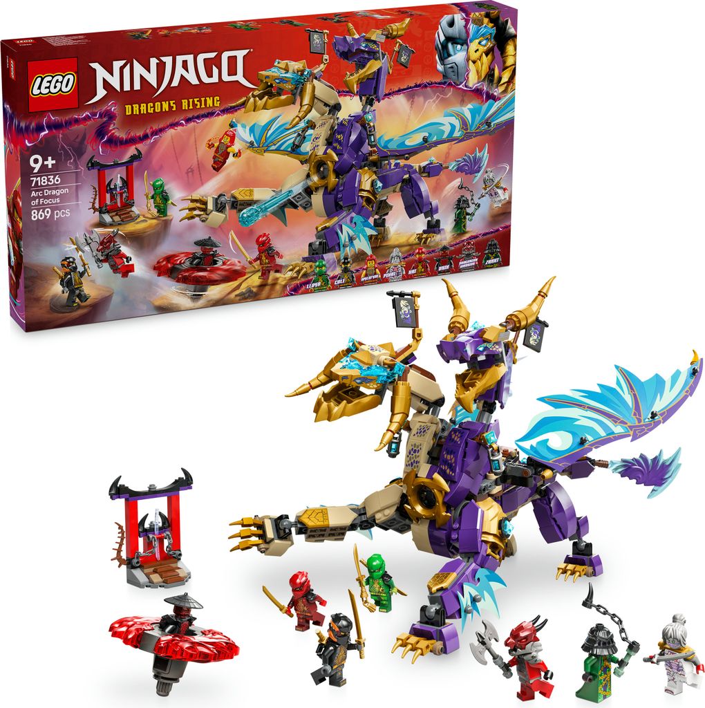 LEGO® NINJAGO® 71836 Svetelný drak Obrázok produktu 