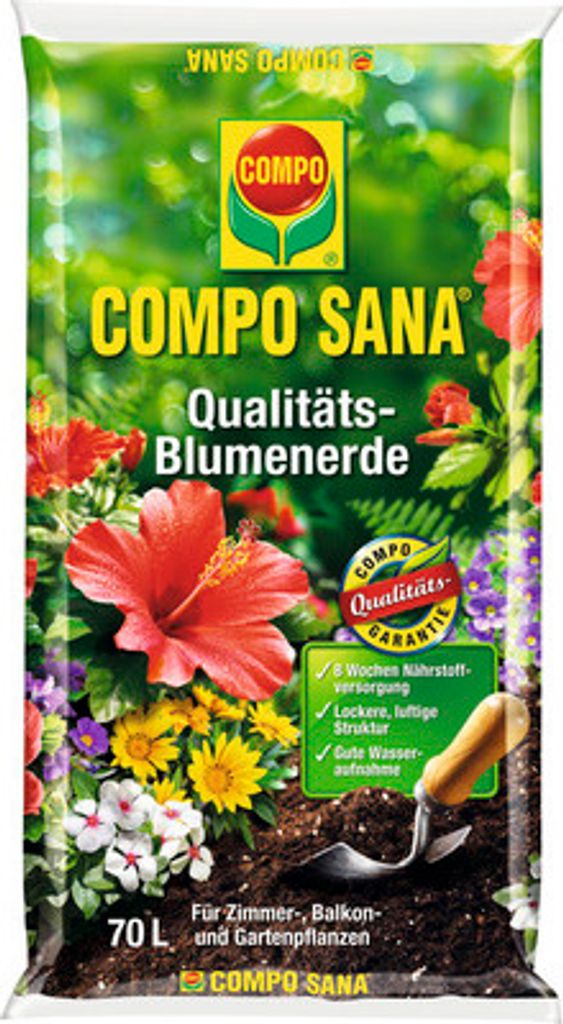 COMPO SANA® Qualitäts Blumenerde 70 l Kaufland.de