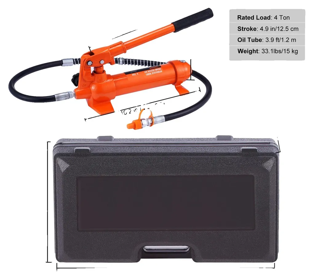 Kit Réparation Châssis Hydraulique 4T pour Redressage de Véhicules