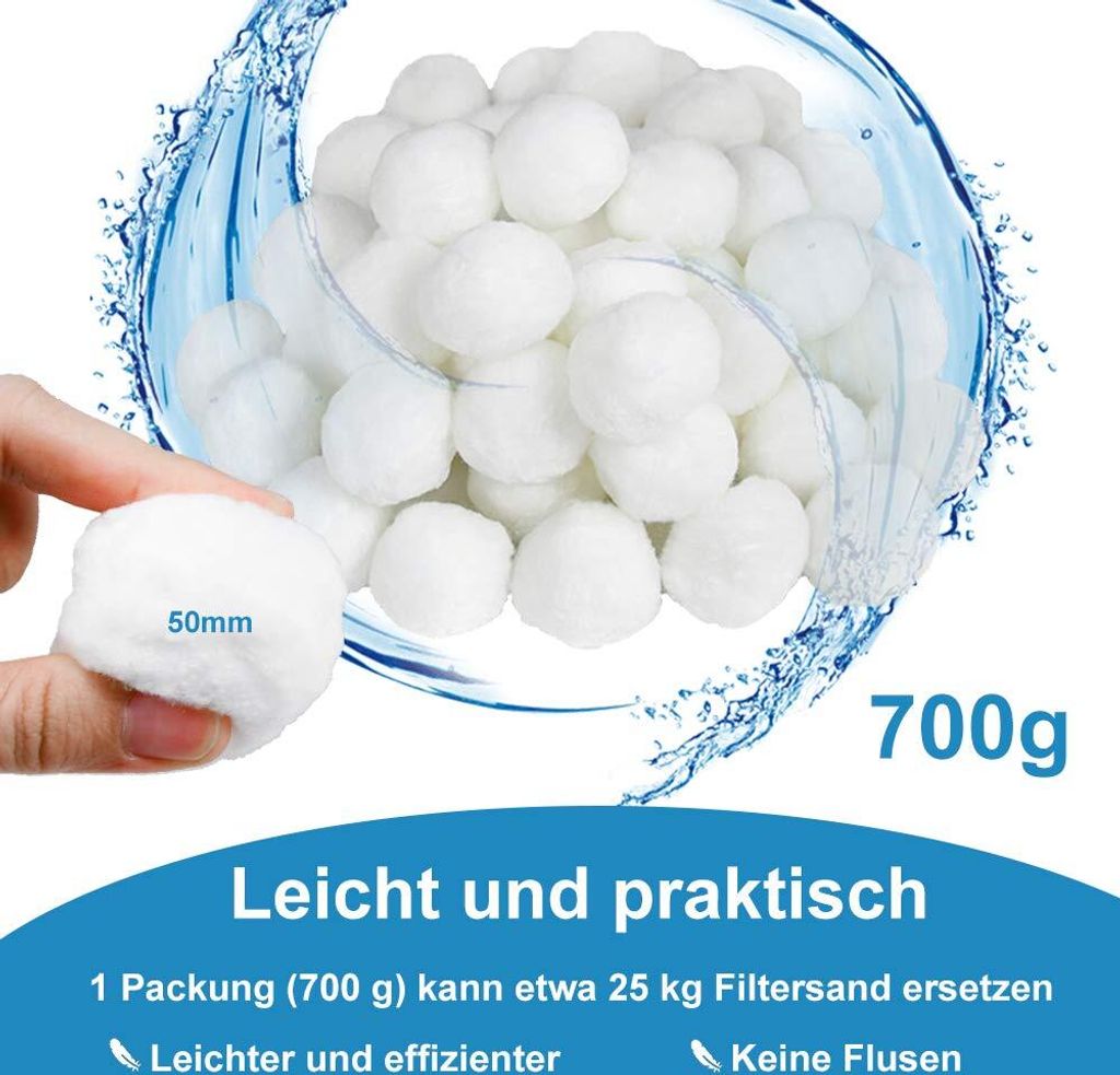 TRMLBE Filtračné guľôčky 700g Filtračné guľôčky pre Obrázok produktu 5