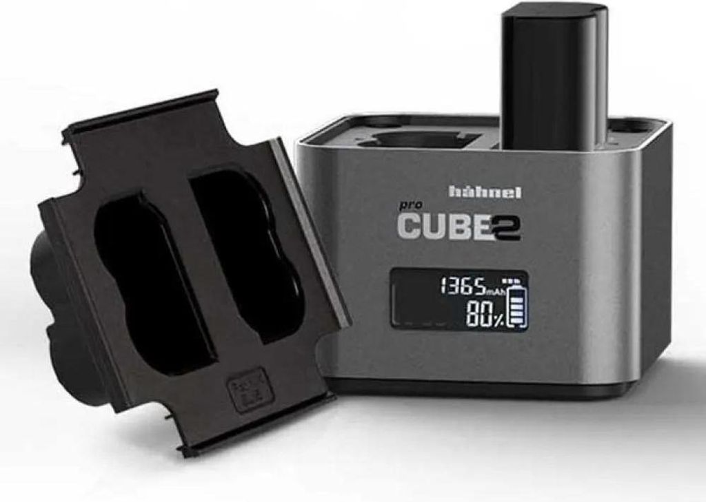 Hahnel Procube2/3 Platte Für Nikon En-el15 Akku Silber Silber One Size