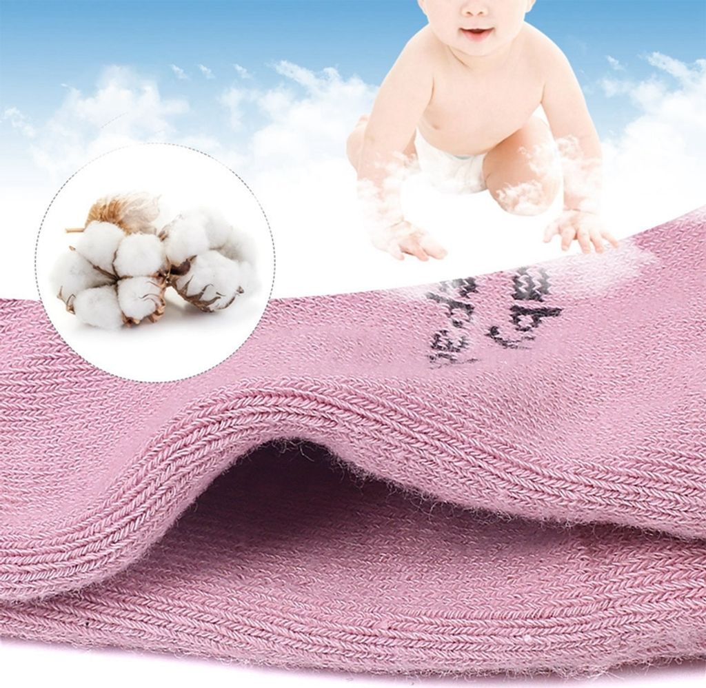 AfinderDE Baby Krabbel Knieschoner - Weiche Protektoren Mit Anti-Rutsch