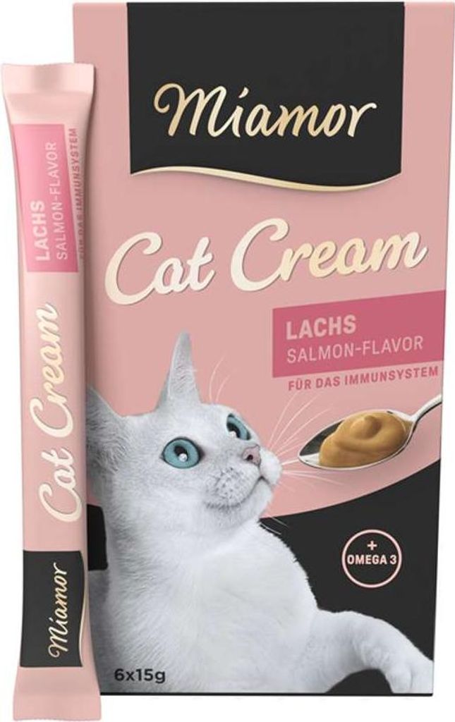 Miamor Cat Snack, Snacks, Katze, Adult, Lachs, 15 g, Zuckerfrei