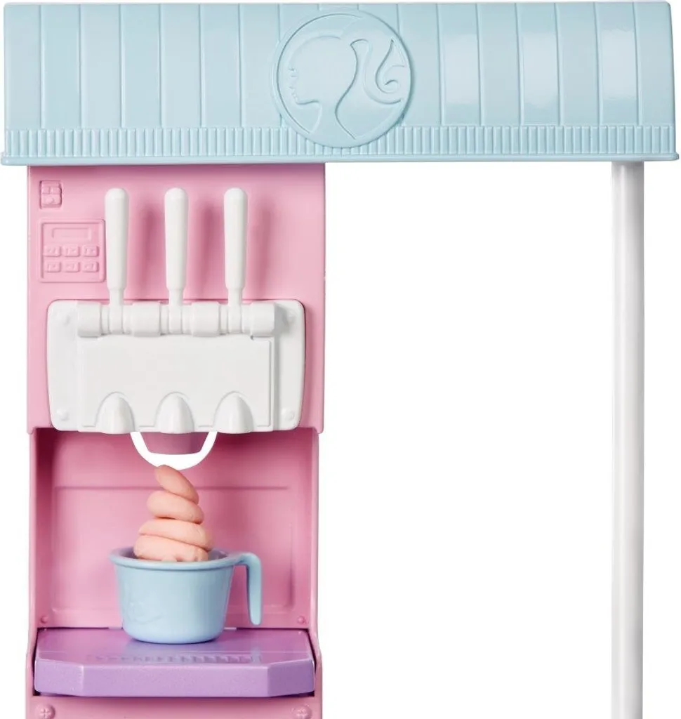 Jouet Barbie Glacier pour Enfant Coffret Métier Complet Modèle HCN46