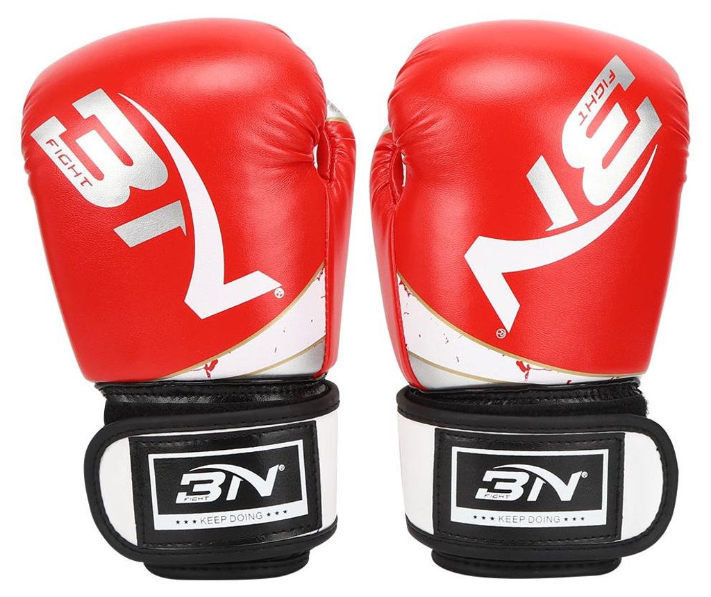 Boxhandschuhe aus Kunstleder für Sparring, Sandbag-Training und Training für Kinder – KidRed