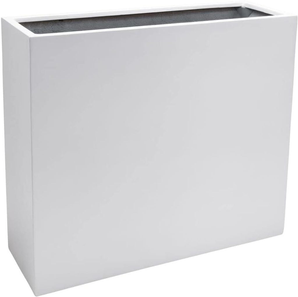 VIVANNO Raumteiler Fiberglas ELEMENTO Kasten, Weiß matt - Produktbild 
