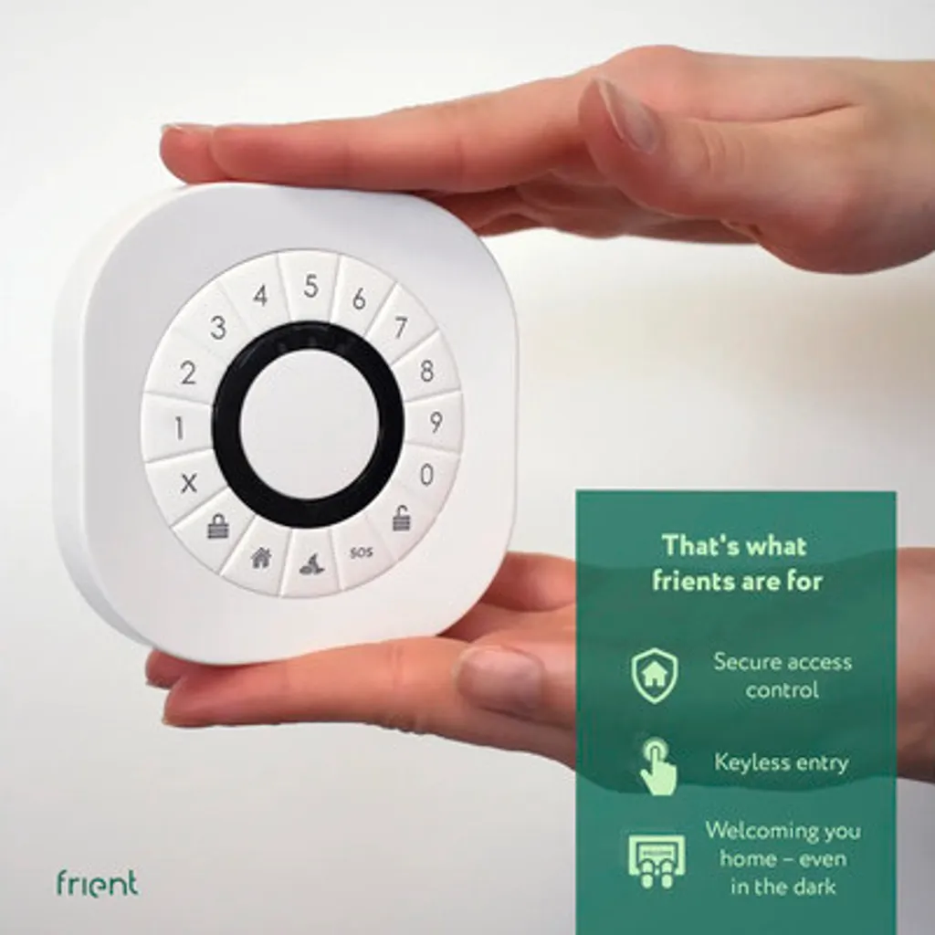 frient Clavier à Code Zigbee et Lecteur RFID Intelligent pour Homey