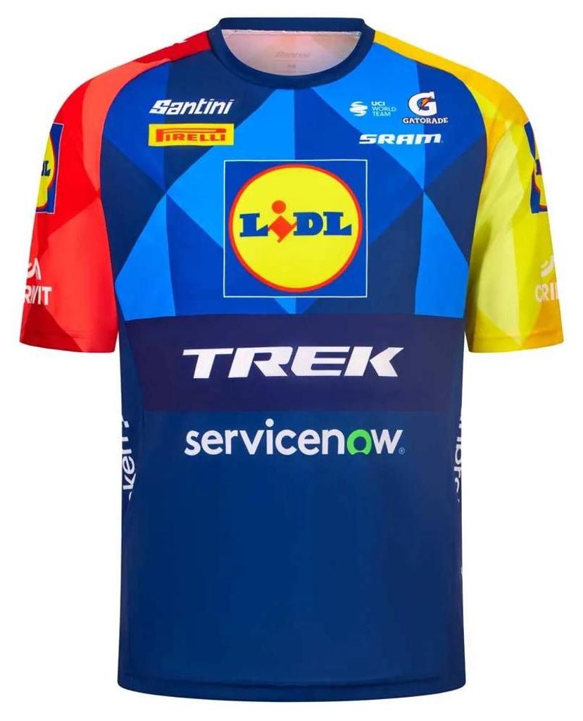 Santini Lidl Trek 2026 T-shirt à manches courtes Image du produit 