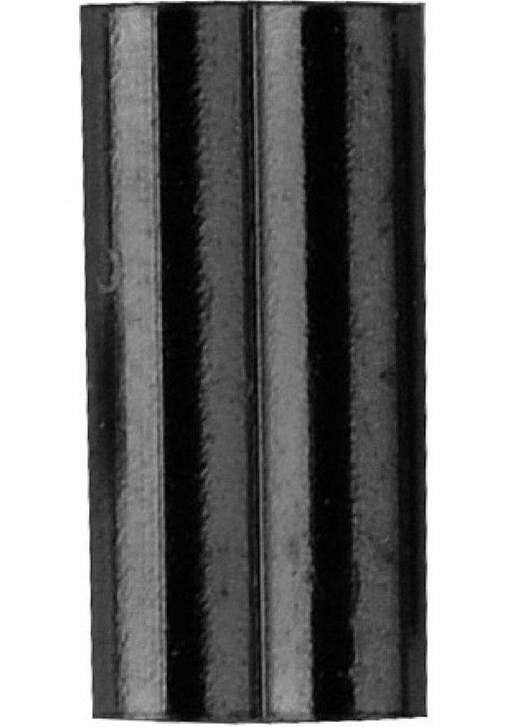 Spro Matt Black Double Brass Crimp - 17 Klemmhülsen, Durchmesser:0.7mm x 1.5mm / 6mm lang