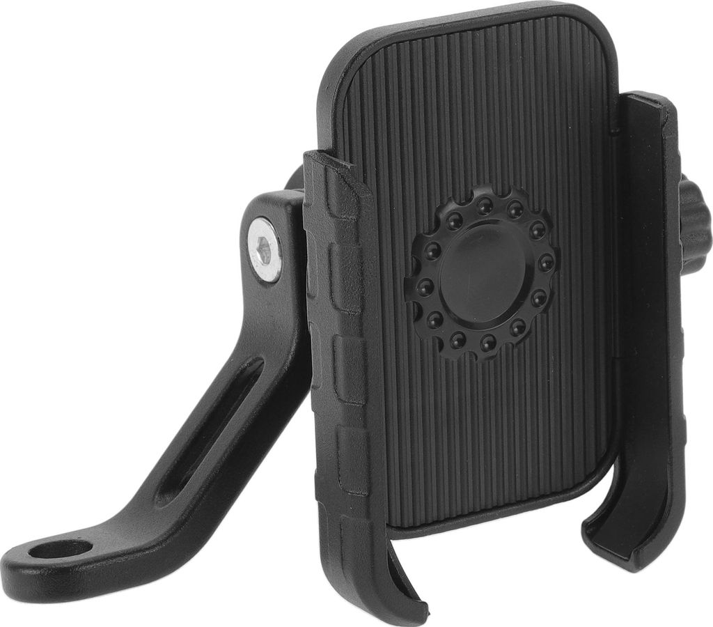 Fahrrad-Handyhalterung, Handyhalterung für Motorrad-Rollerspiegel, Smartphone-Halterung für 3,5-7,1 Zoll Handys, Schwarz