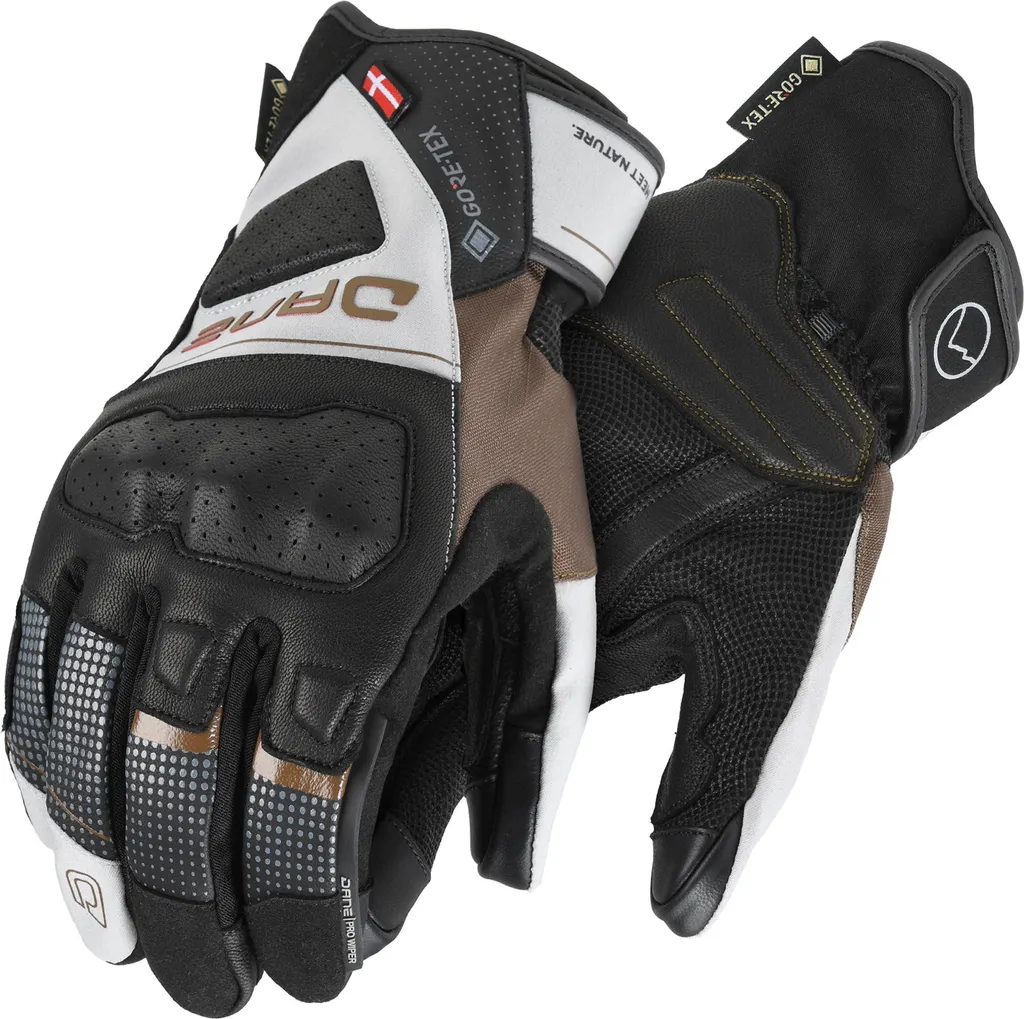 Gants de moto de route DANE Eskil Gore-Tex pour trajets longs en XL