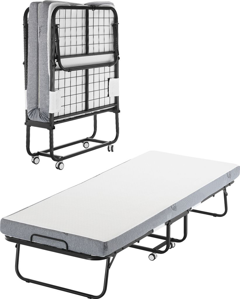 VEVOR Lit pliant avec matelas de 10 cm avec matelas en Image du produit 