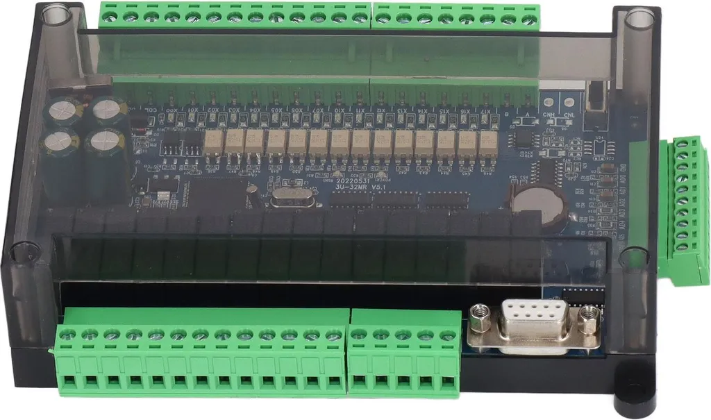 Carte Industrielle SPS 24VCC Module Programmable 6 AD 2 DA RS485 - 5