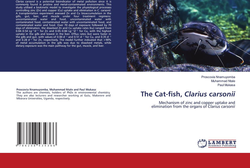 The Cat-fish, Clarius carsonii