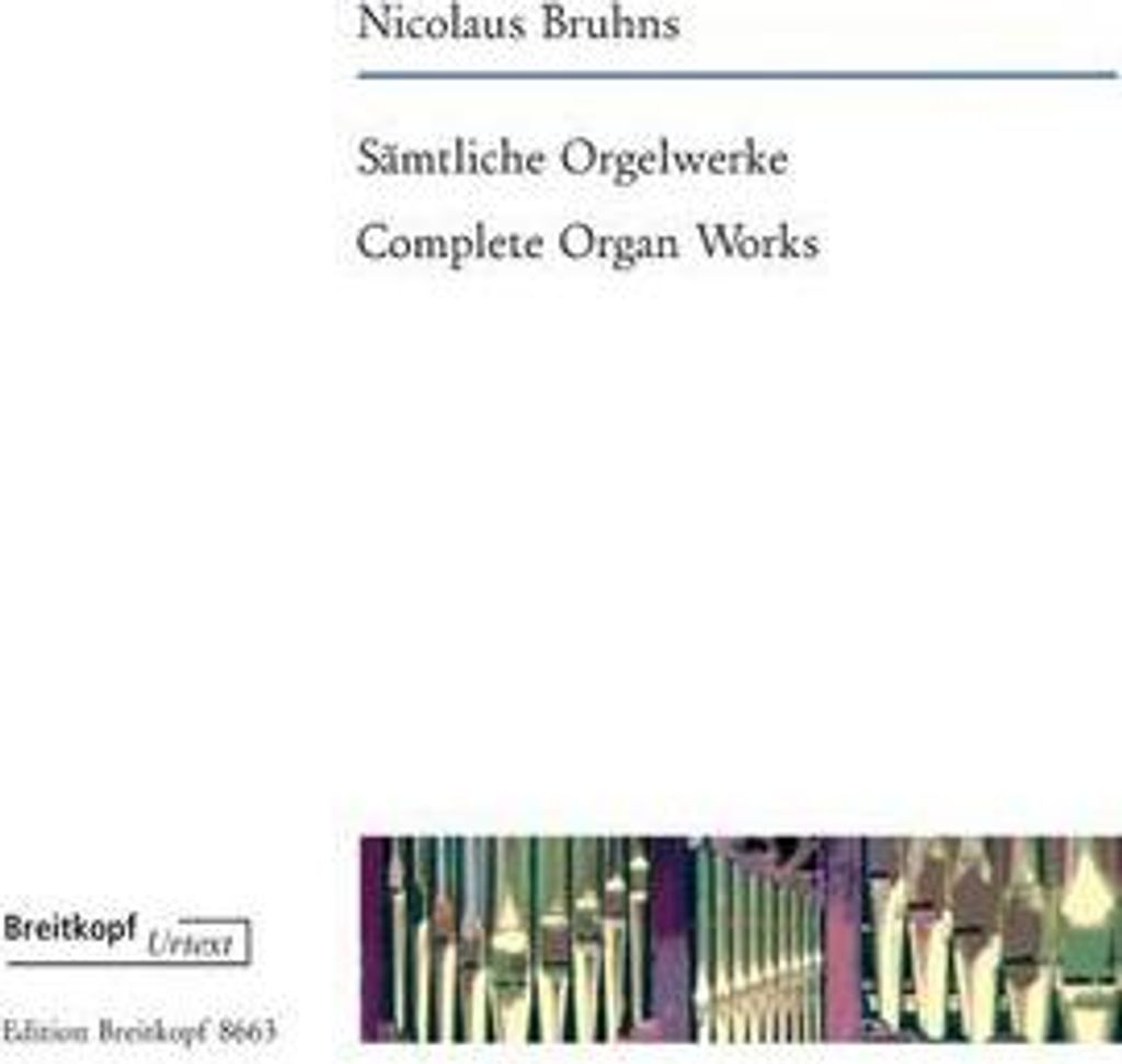 Complete Organ Works Breitkopf Urtext Or
