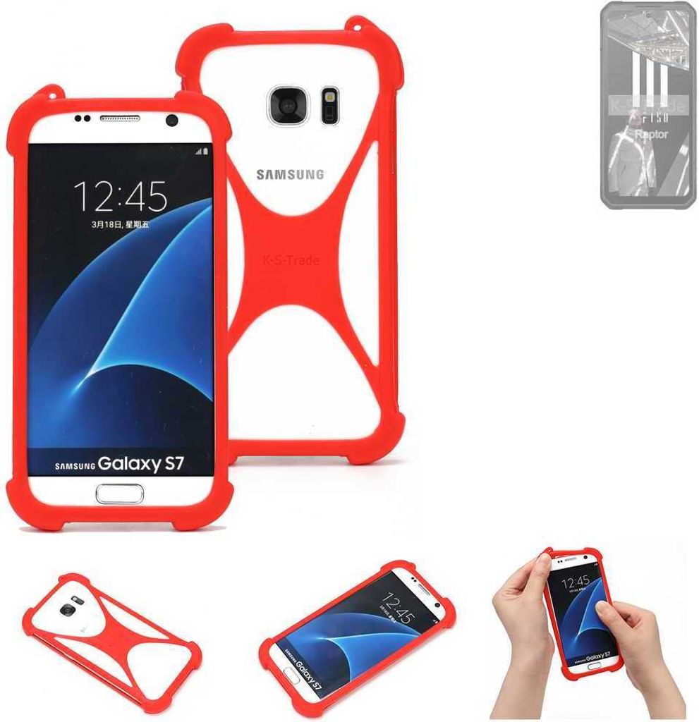 K-S-Trade Handy-Hülle kompatibel mit iiiF150 Raptor Schutz-Hülle Bumper Silikon Schutz Hülle Cover Case Silikoncase Silikonbumper TPU Softcase