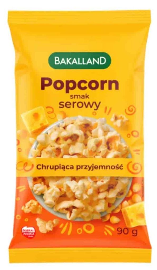 Bakalland Käse-Popcorn 90g - Premium-Snack für Produktbild 
