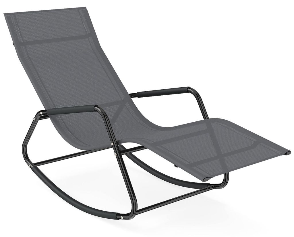 COSTWAY Schaukelliege, Sonnenliege, Liegestuhl, Produktbild 