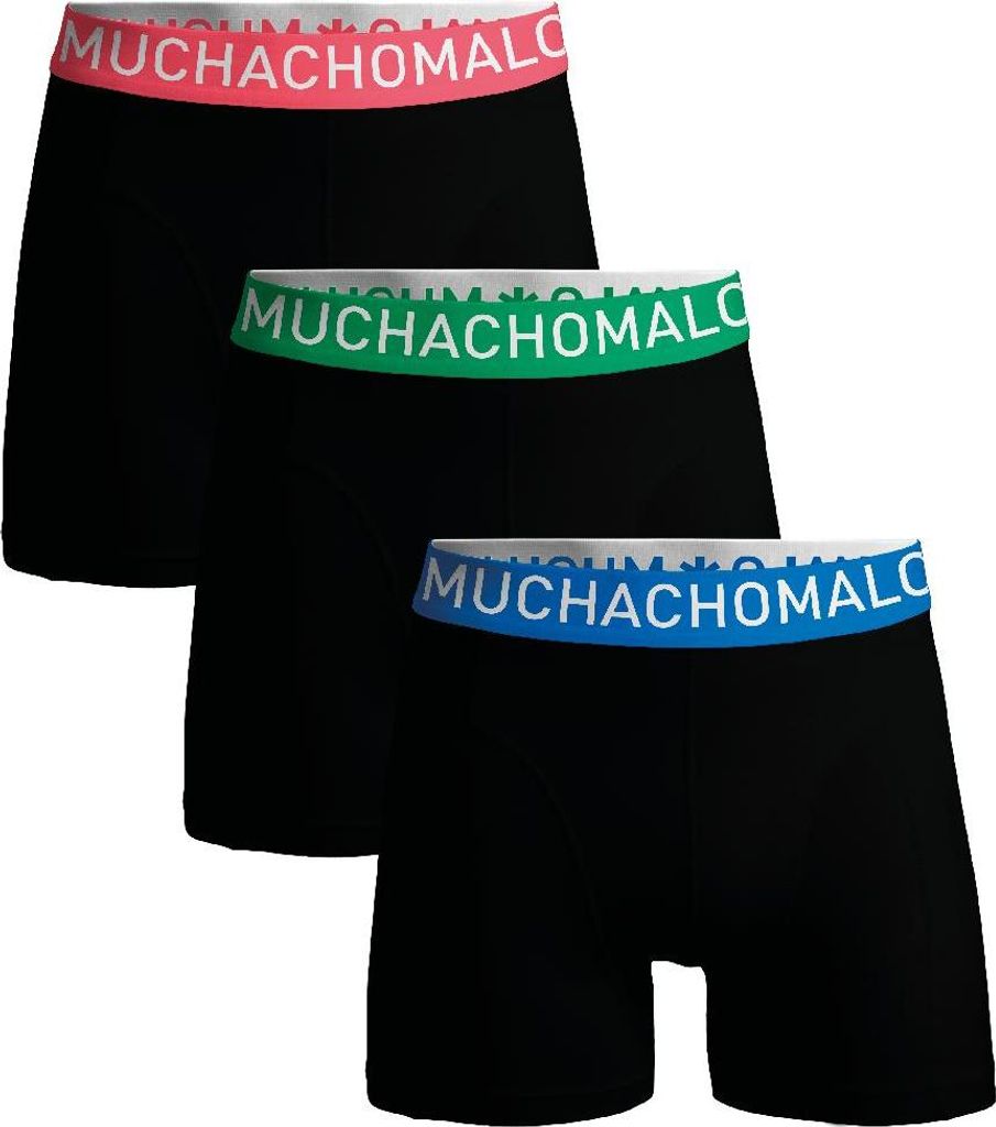 Muchachomalo Herren Boxershorts – 3er Pack – Microfaser & Stretch – Leichte Sport-Unterwäsche – Größe 6XL - U-MICROFIB1010-131